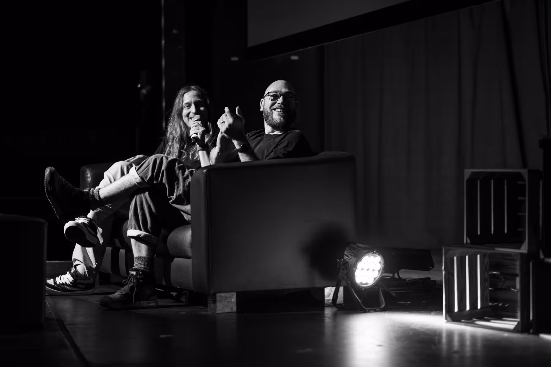 Photo of Tobias Kunisch taken at beyond tellerrand in Düsseldorf 2023 by Florian Ziegler