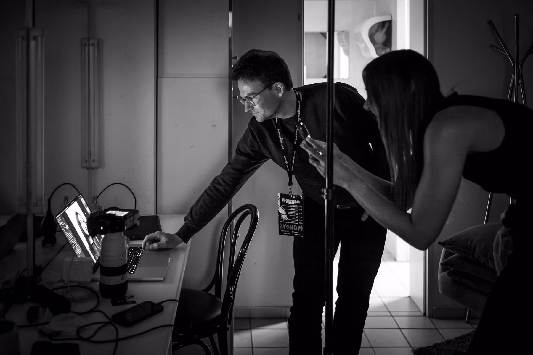 Photo of Gemma O’Brien taken at beyond tellerrand in Düsseldorf 2023 by Florian Ziegler