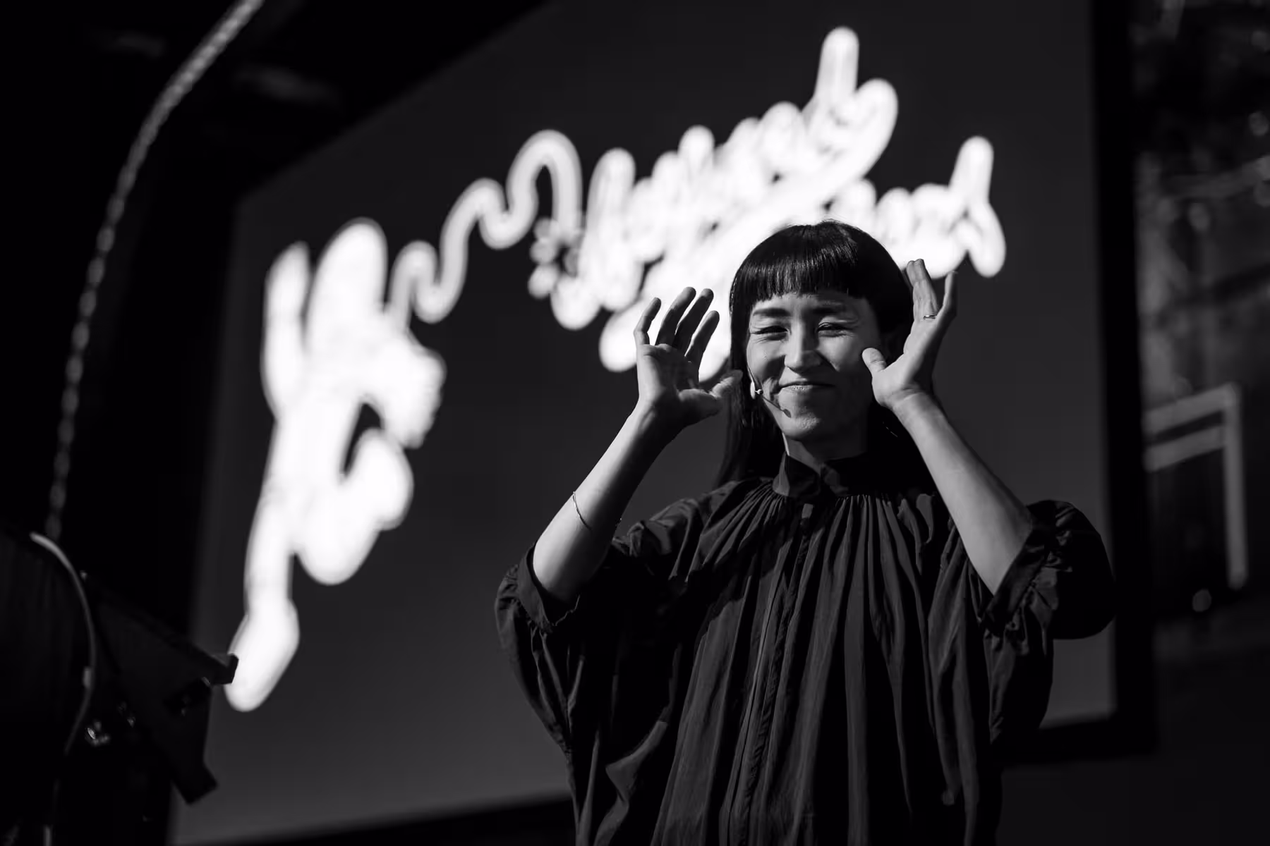 Photo of Aoi Yamaguchi taken at beyond tellerrand in Düsseldorf 2023 by Florian Ziegler