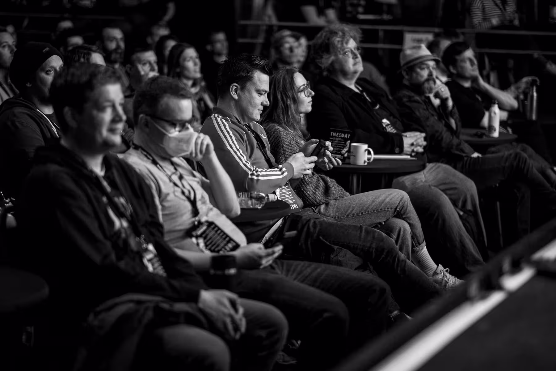 Photo of Manuel Matuzovic taken at beyond tellerrand in Düsseldorf 2023 by Florian Ziegler