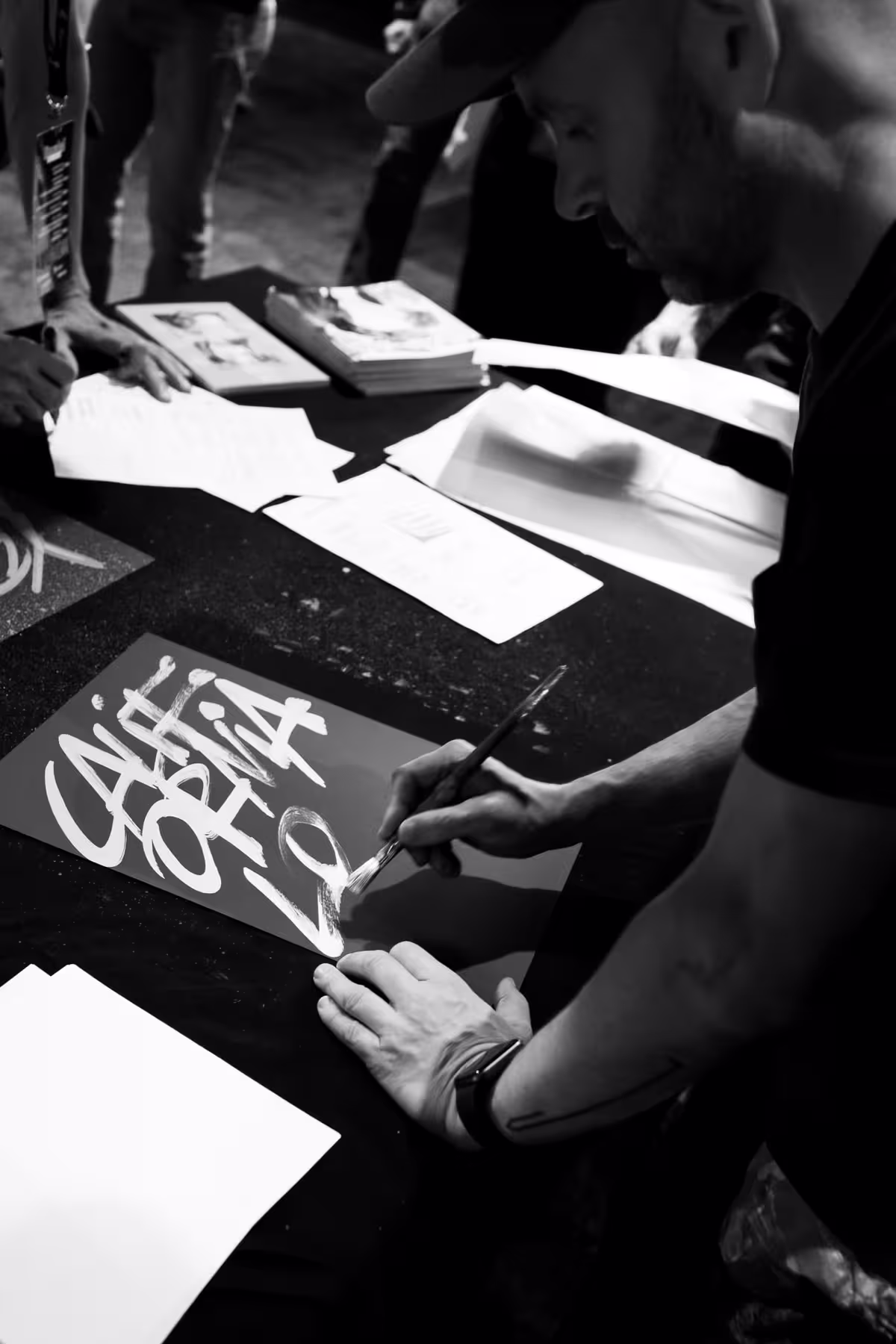 Photo of Rob Draper taken at beyond tellerrand in Düsseldorf 2024 by Bart van Kersavond