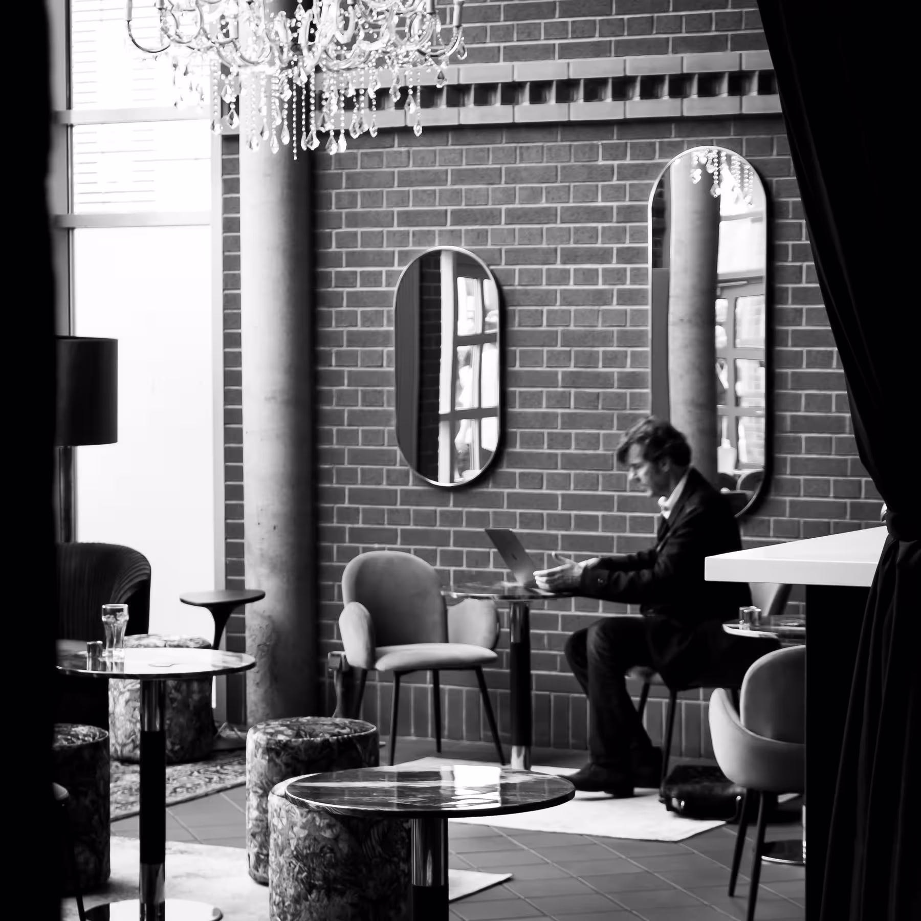 Photo of Stefan Sagmeister taken at beyond tellerrand in Düsseldorf 2024 by Bart van Kersavond