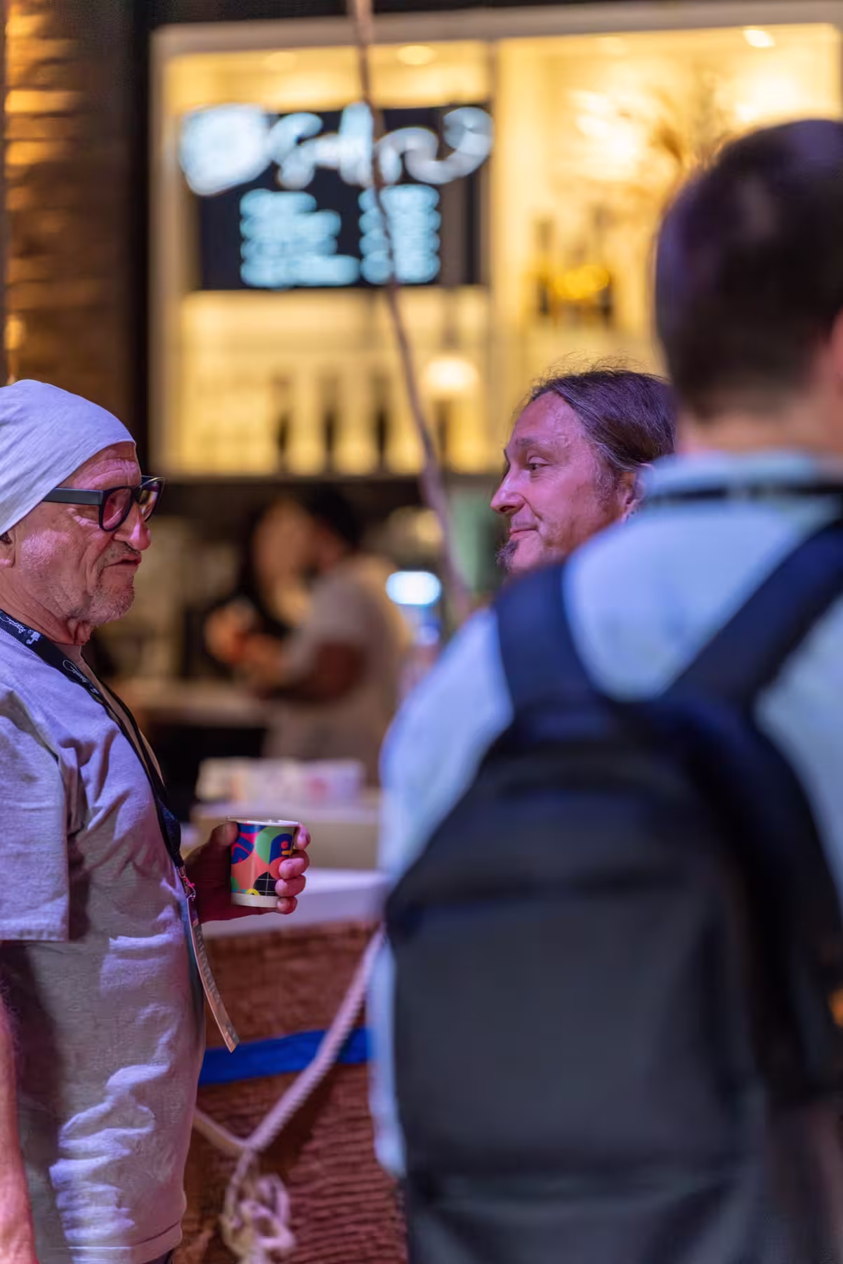 Photo of Titus Dittmann taken at beyond tellerrand in Düsseldorf 2024 by Udo Fritsch