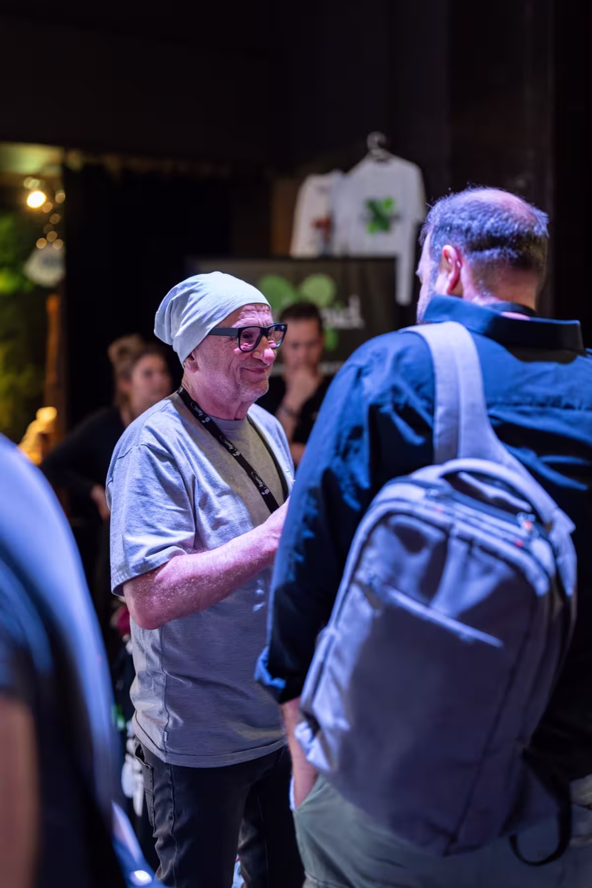 Photo of Titus Dittmann taken at beyond tellerrand in Düsseldorf 2024 by Udo Fritsch