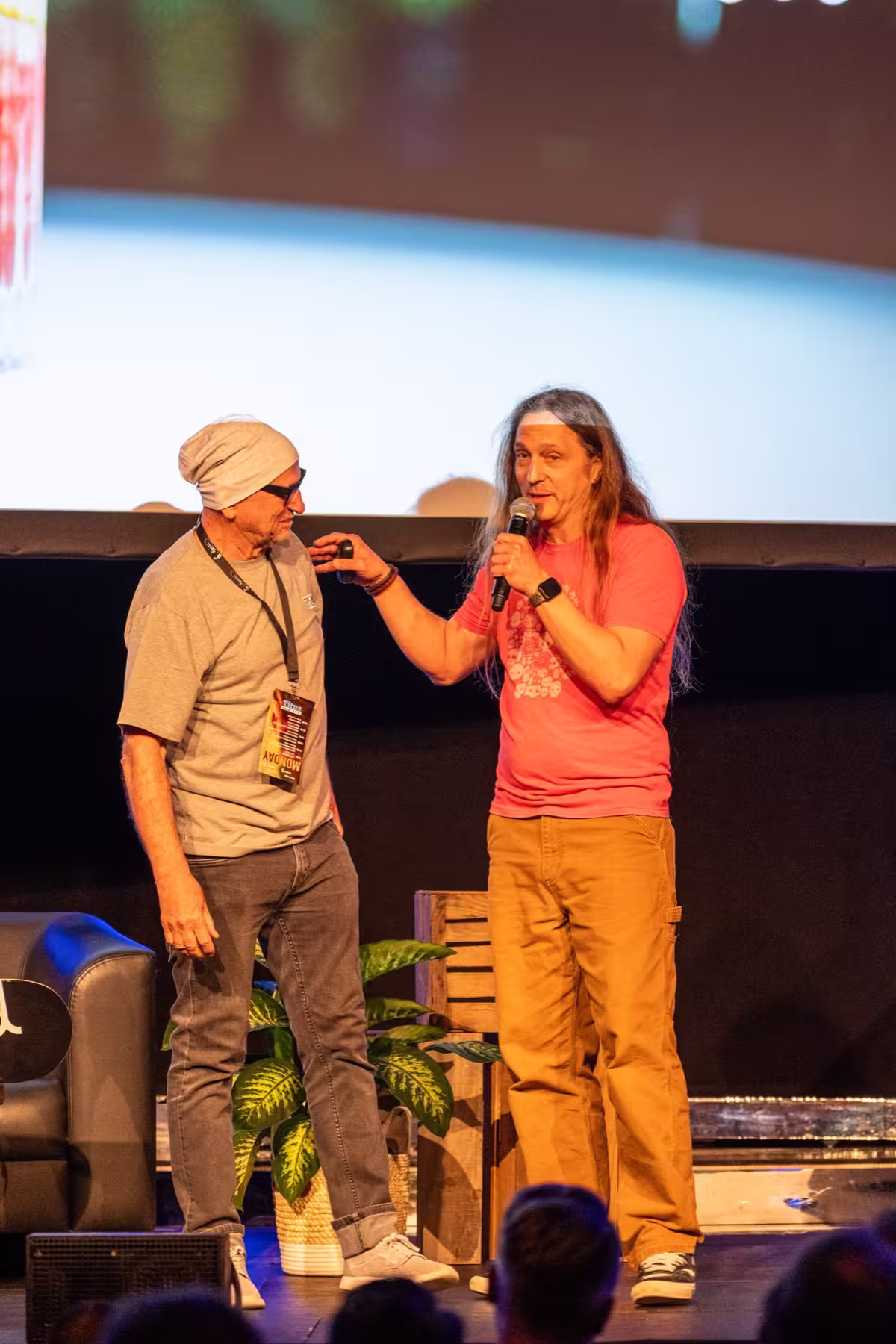 Photo of Titus Dittmann taken at beyond tellerrand in Düsseldorf 2024 by Udo Fritsch