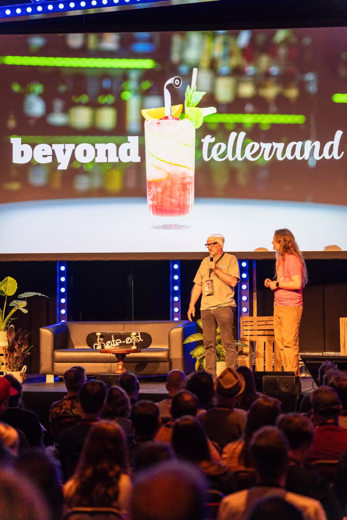 Photo of Titus Dittmann taken at beyond tellerrand in Düsseldorf 2024 by Udo Fritsch