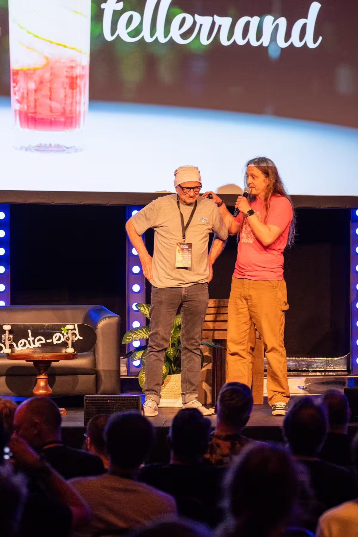 Photo of Titus Dittmann taken at beyond tellerrand in Düsseldorf 2024 by Udo Fritsch