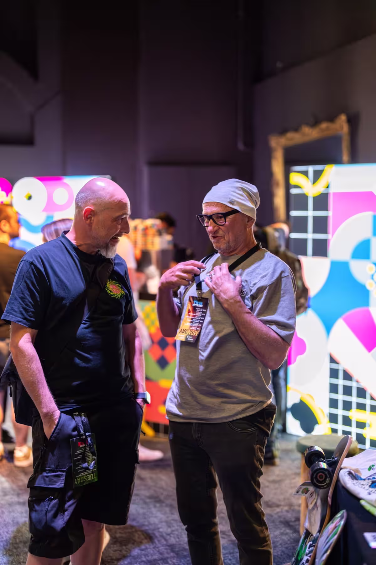 Photo of Titus Dittmann taken at beyond tellerrand in Düsseldorf 2024 by Udo Fritsch