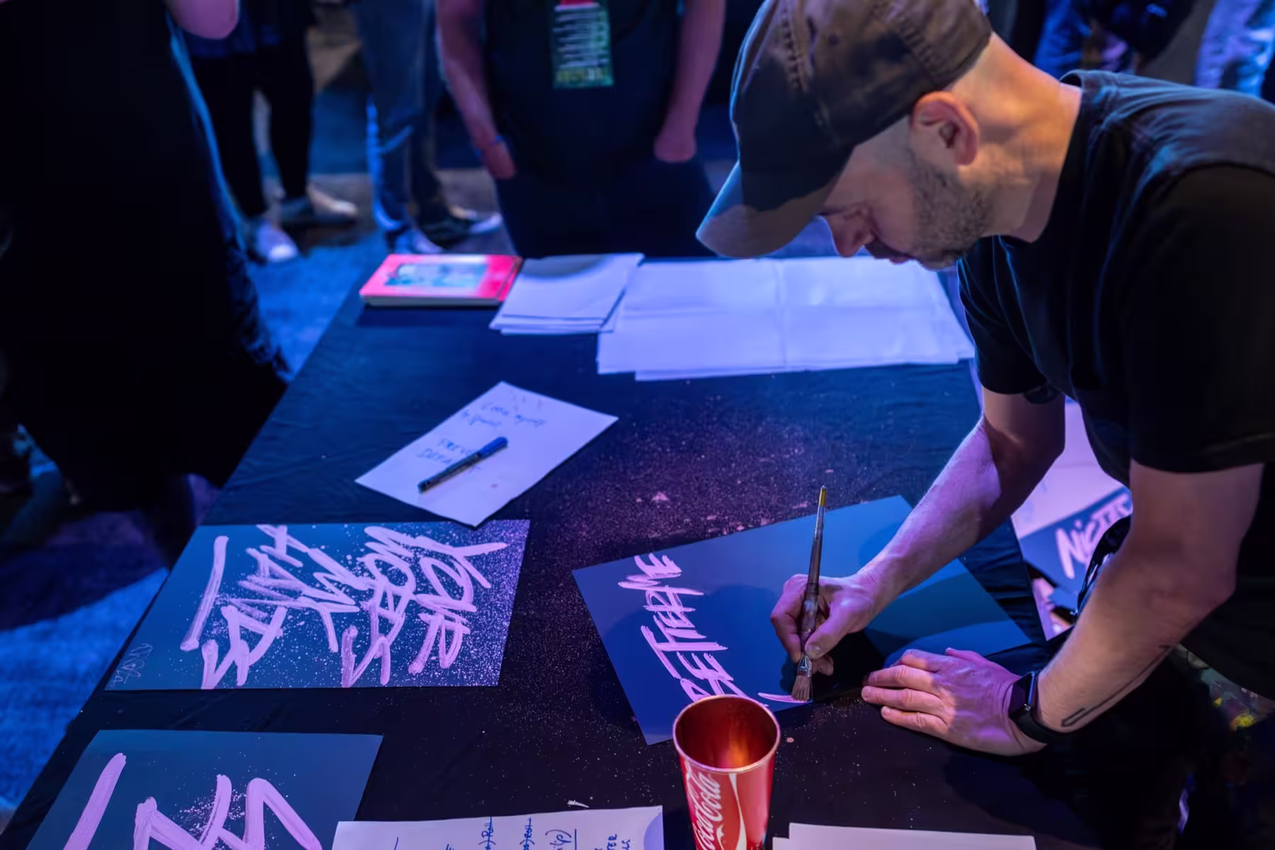 Photo of Rob Draper taken at beyond tellerrand in Düsseldorf 2024 by Udo Fritsch