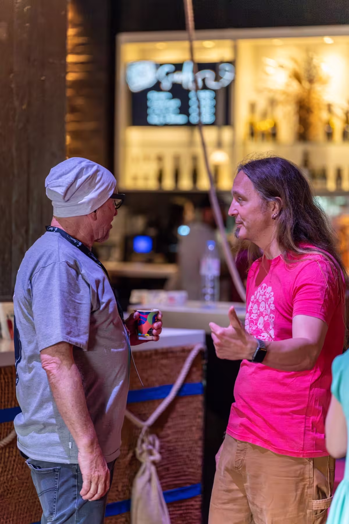 Photo of Titus Dittmann taken at beyond tellerrand in Düsseldorf 2024 by Udo Fritsch