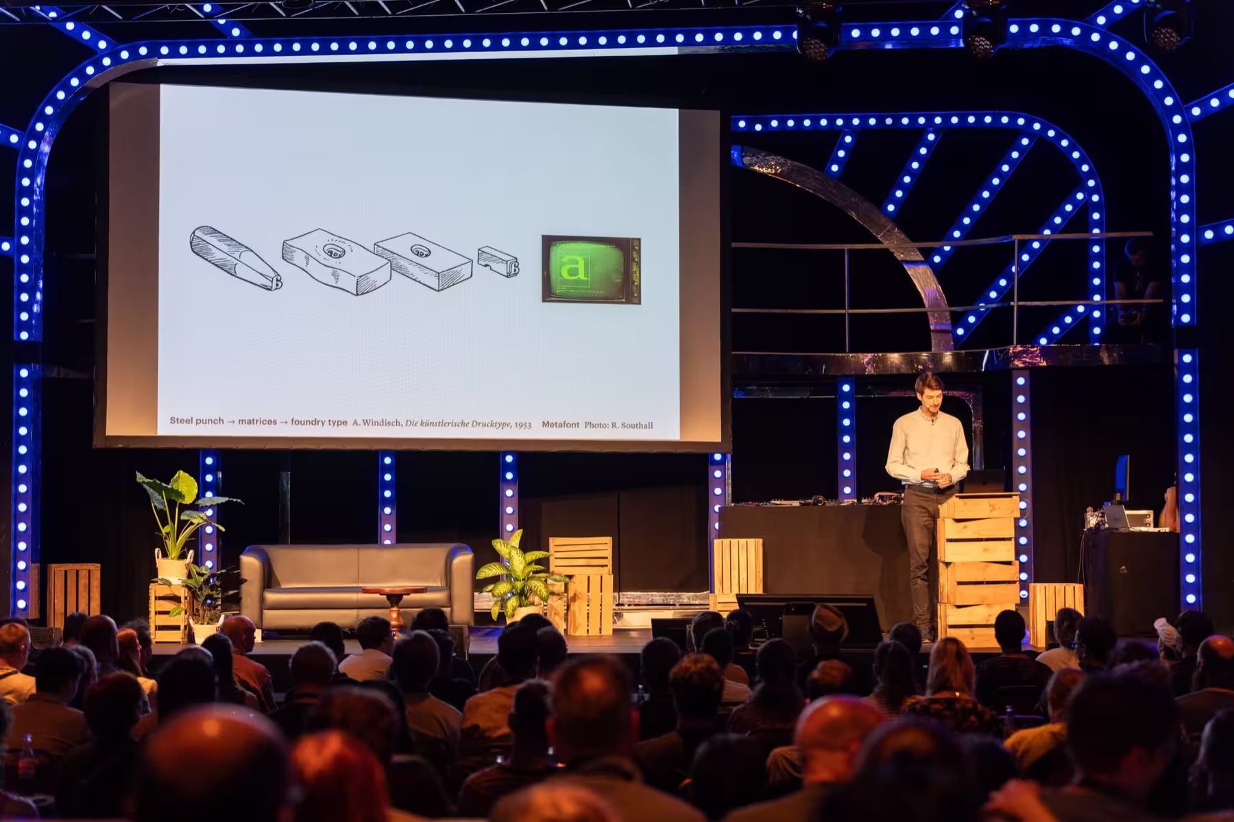 Photo of Ferdinand Ulrich taken at beyond tellerrand in Düsseldorf 2024 by Udo Fritsch