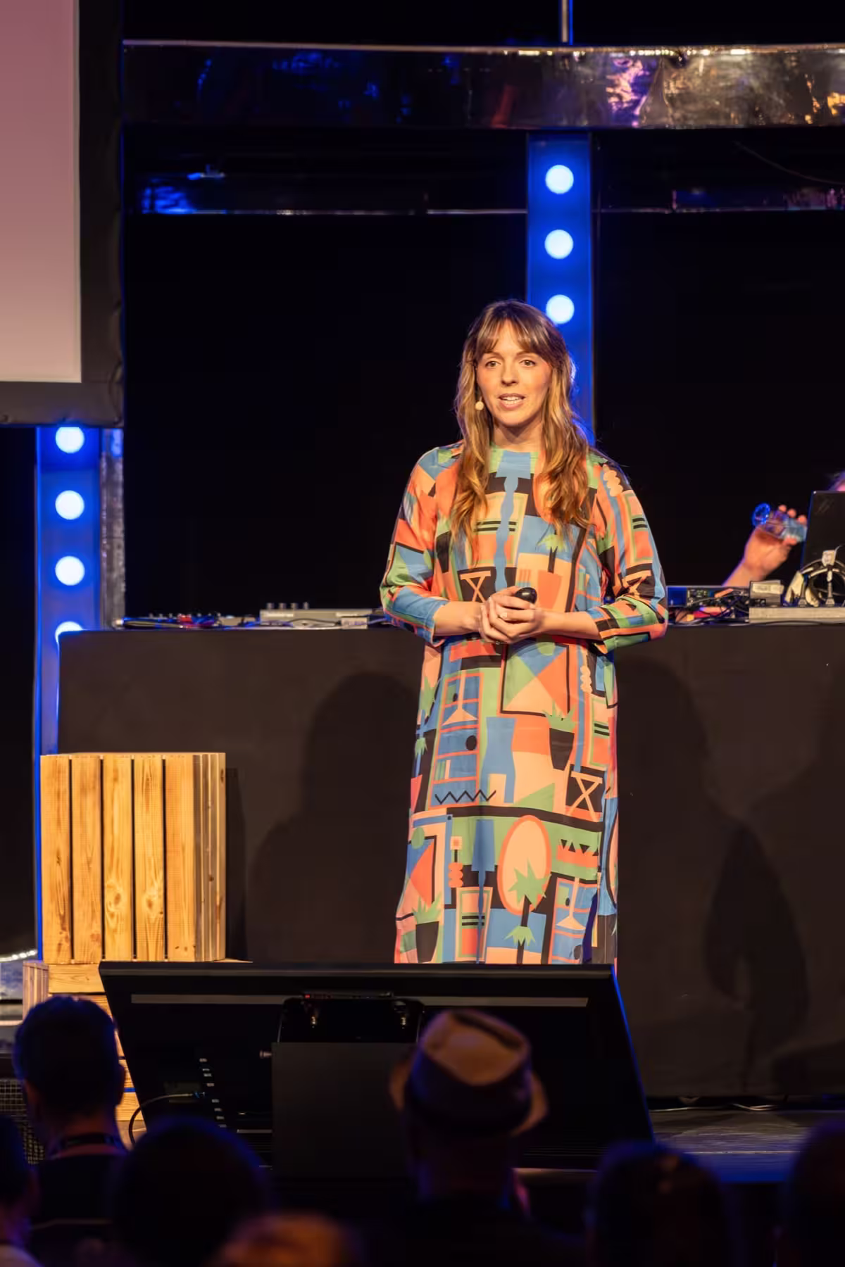 Photo of Sophie Tahran taken at beyond tellerrand in Düsseldorf 2024 by Udo Fritsch