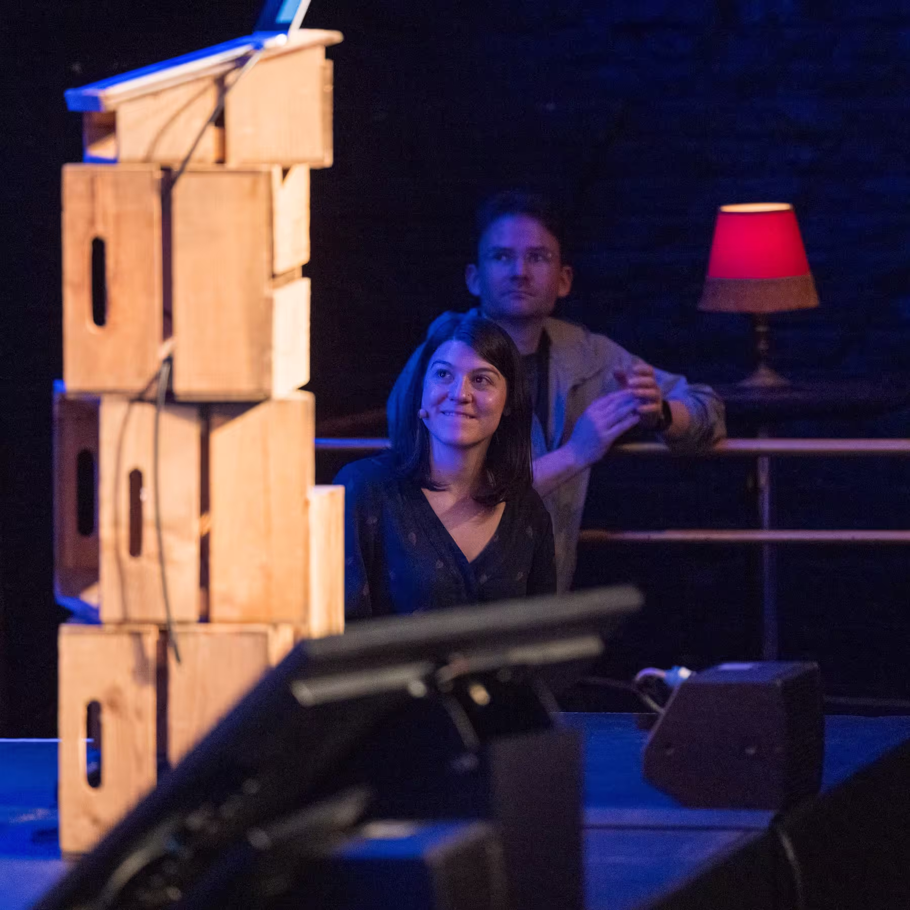 Photo of Maggie Appleton taken at beyond tellerrand in Düsseldorf 2024 by Martin Kraft