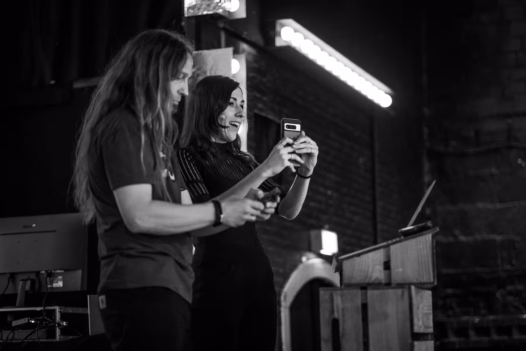 Photo of Natalya Shelburne taken at beyond tellerrand in Düsseldorf 2024 by Florian Ziegler