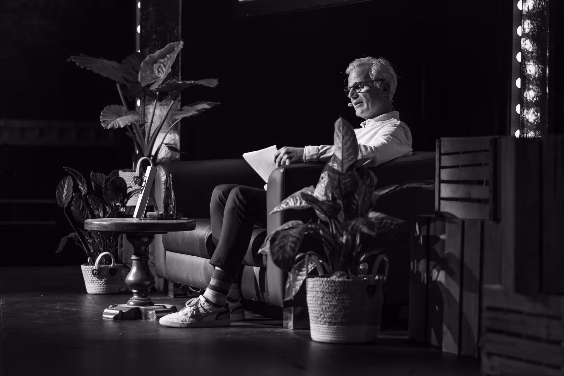 Photo of Michael Trautmann taken at beyond tellerrand in Düsseldorf 2024 by Florian Ziegler