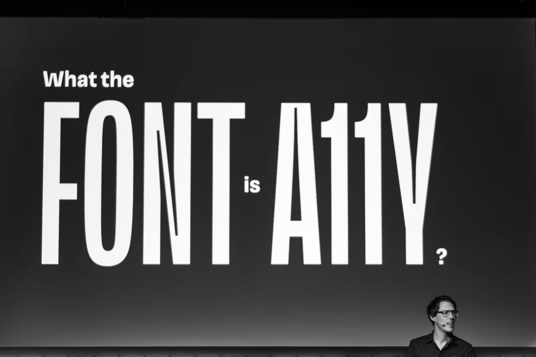 Photo of Oliver Schöndorfer taken at beyond tellerrand in Düsseldorf 2024 by Florian Ziegler