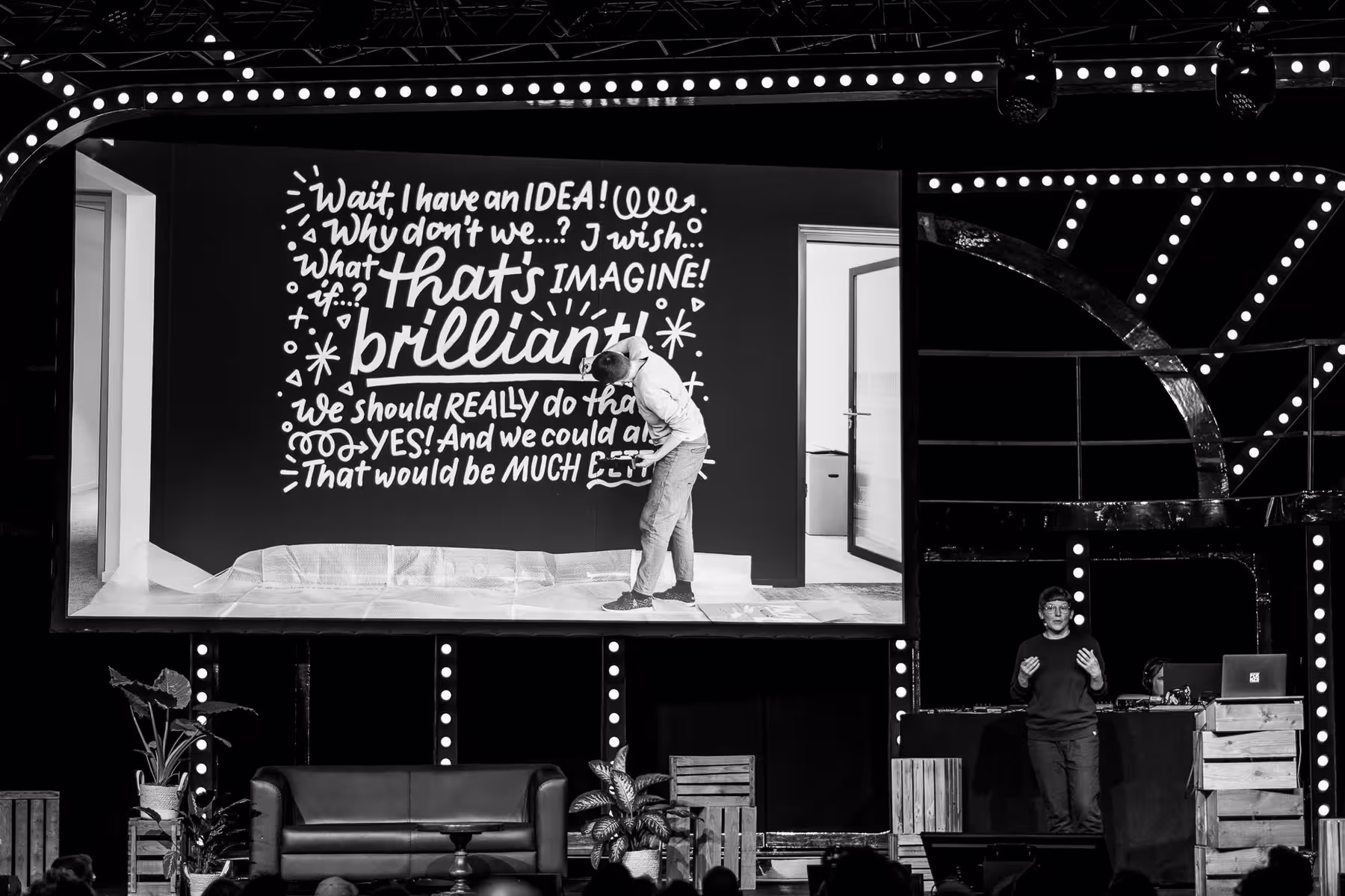 Photo of Chris Campe taken at beyond tellerrand in Düsseldorf 2024 by Florian Ziegler