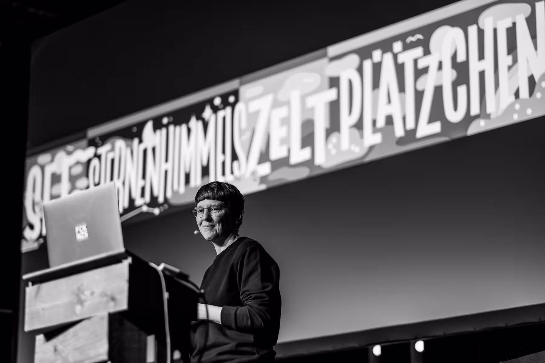 Photo of Chris Campe taken at beyond tellerrand in Düsseldorf 2024 by Florian Ziegler