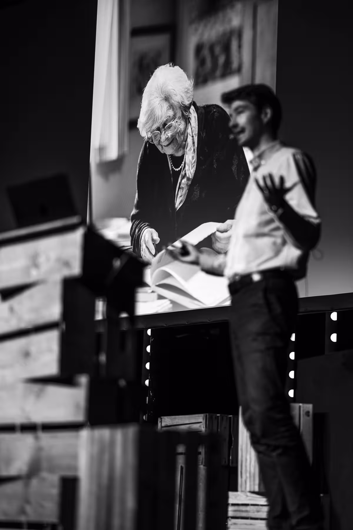 Photo of Ferdinand Ulrich taken at beyond tellerrand in Düsseldorf 2024 by Florian Ziegler