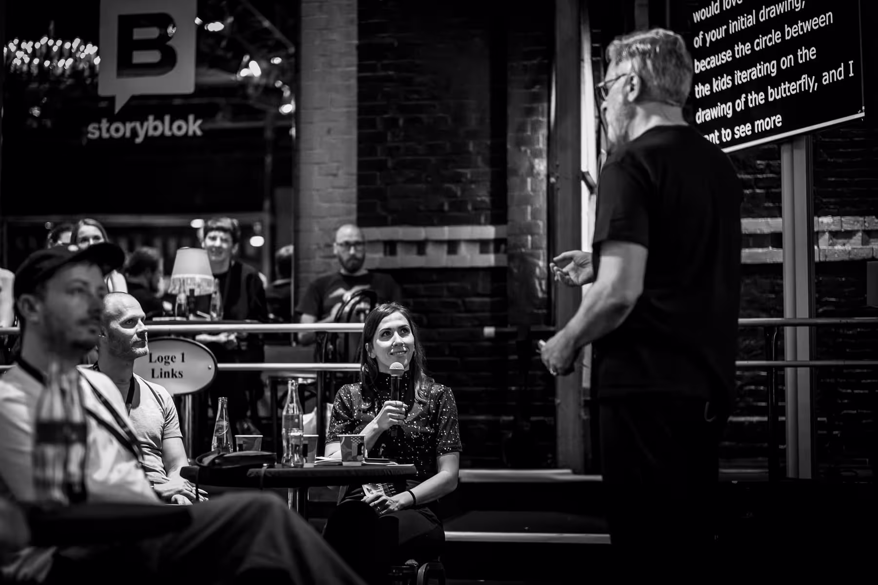 Photo of David de Léon taken at beyond tellerrand in Düsseldorf 2024 by Florian Ziegler