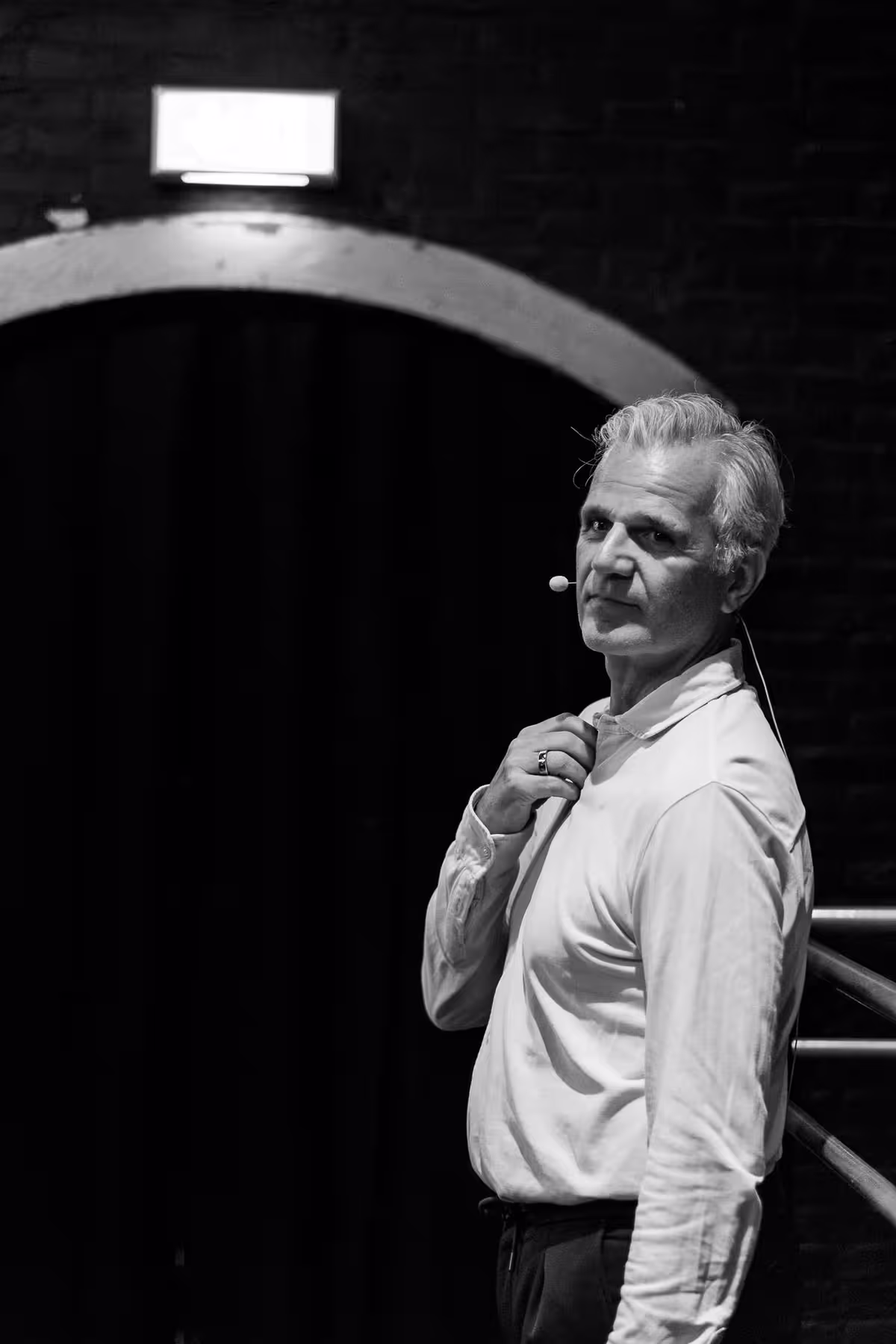 Photo of Michael Trautmann taken at beyond tellerrand in Düsseldorf 2024 by Florian Ziegler