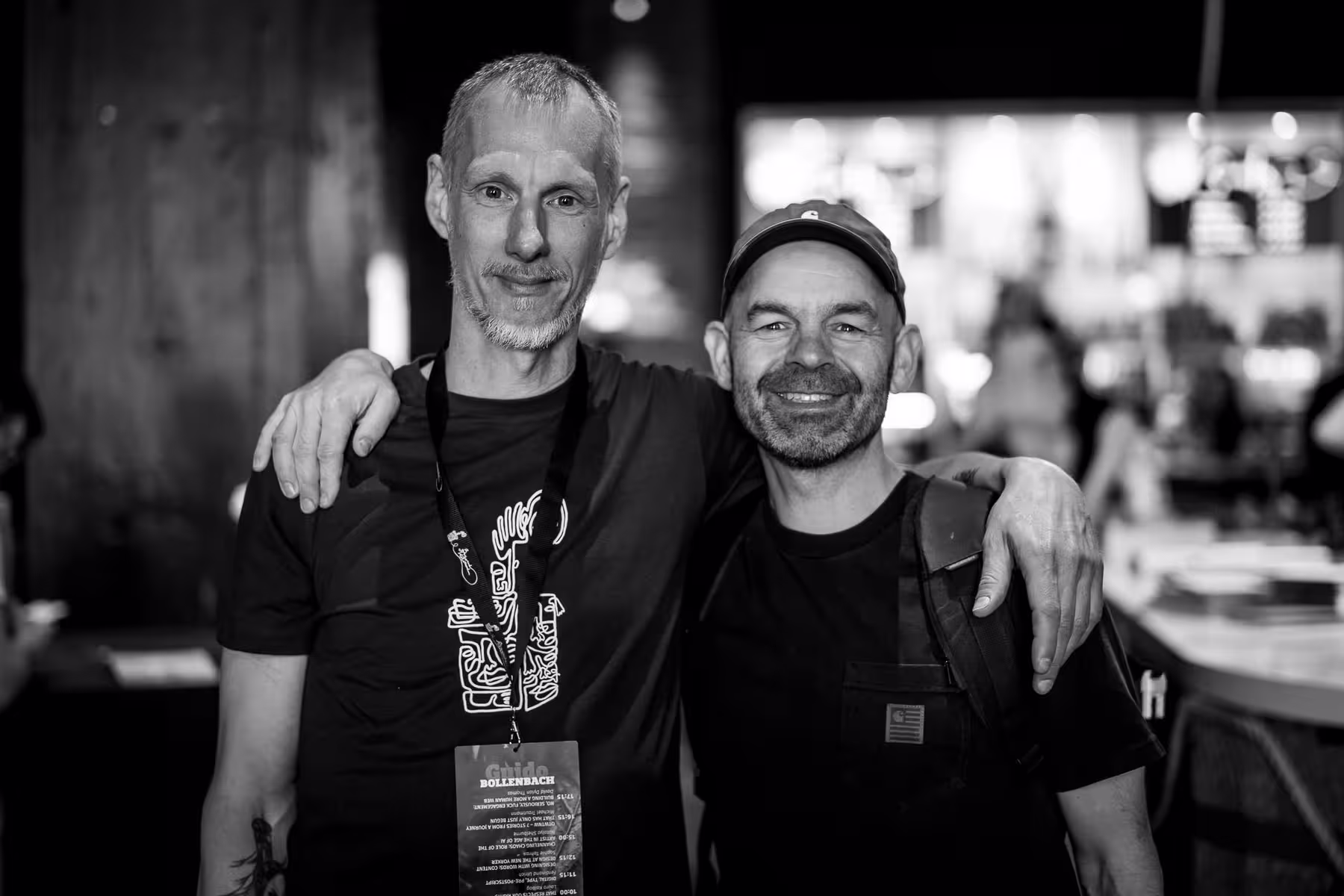 Photo of Rob Draper taken at beyond tellerrand in Düsseldorf 2024 by Florian Ziegler