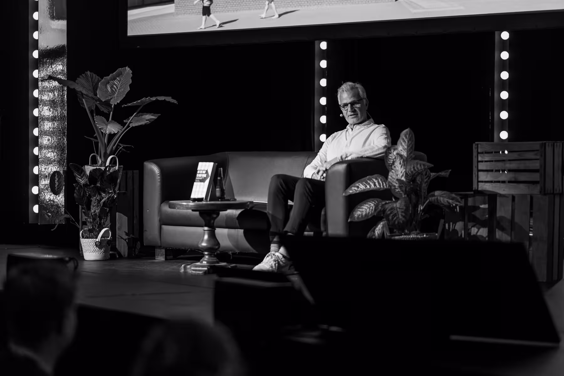 Photo of Michael Trautmann taken at beyond tellerrand in Düsseldorf 2024 by Florian Ziegler