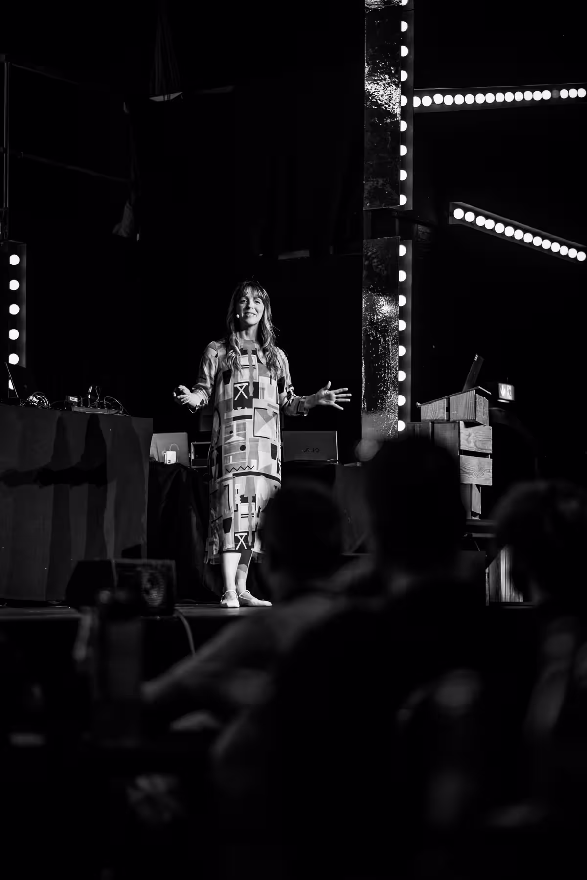 Photo of Sophie Tahran taken at beyond tellerrand in Düsseldorf 2024 by Florian Ziegler