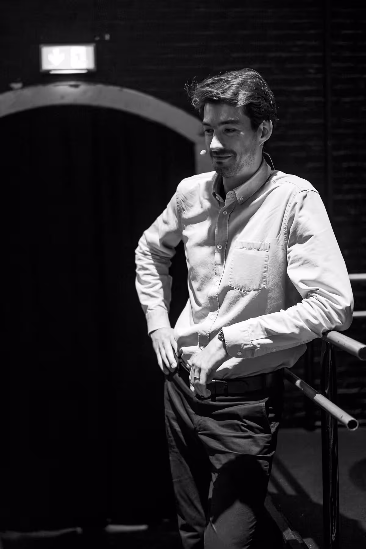 Photo of Ferdinand Ulrich taken at beyond tellerrand in Düsseldorf 2024 by Florian Ziegler