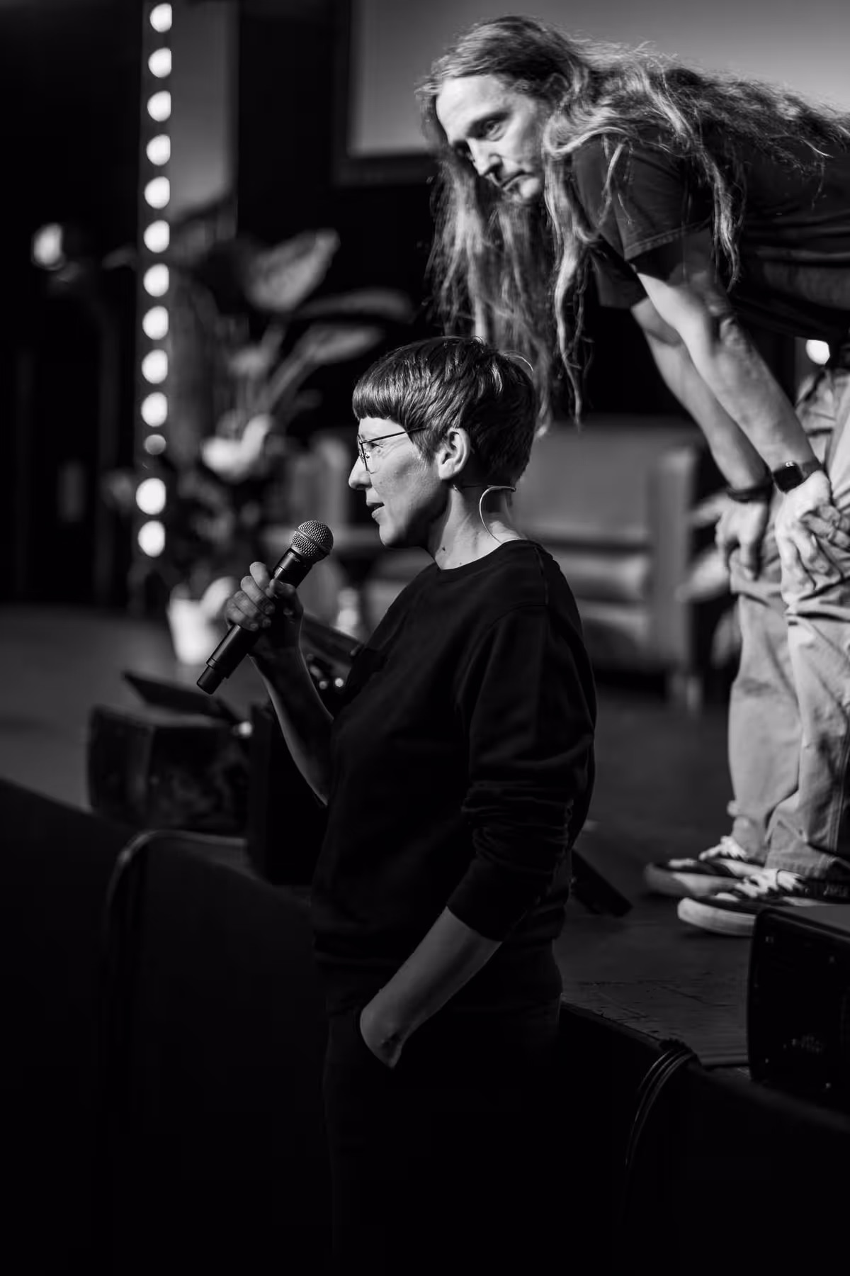 Photo of Chris Campe taken at beyond tellerrand in Düsseldorf 2024 by Florian Ziegler