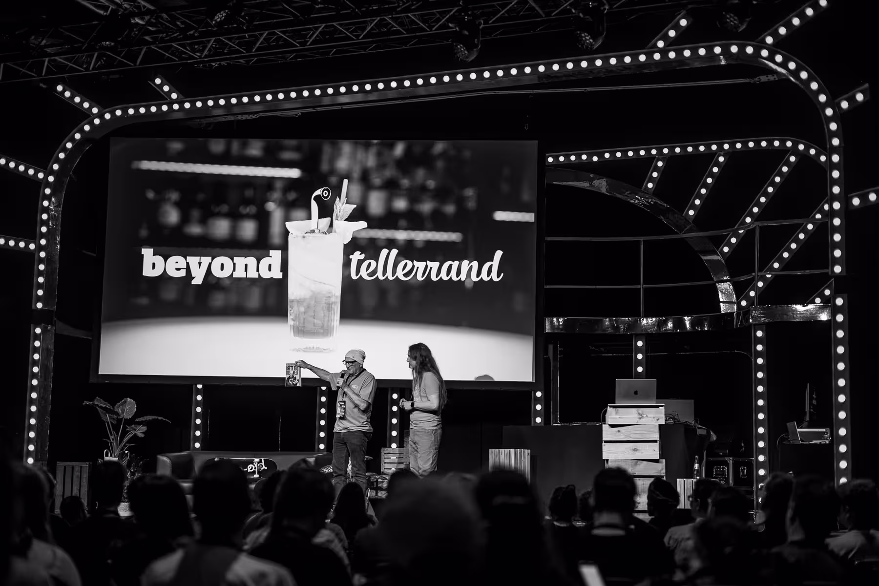 Photo of Titus Dittmann taken at beyond tellerrand in Düsseldorf 2024 by Florian Ziegler