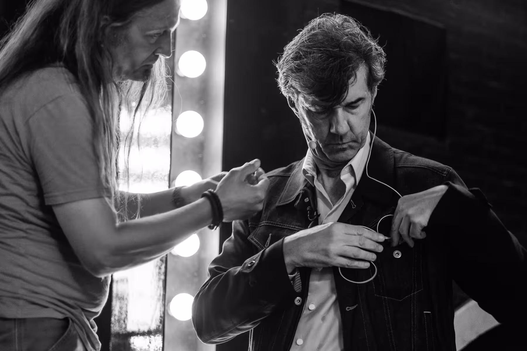 Photo of Stefan Sagmeister taken at beyond tellerrand in Düsseldorf 2024 by Florian Ziegler