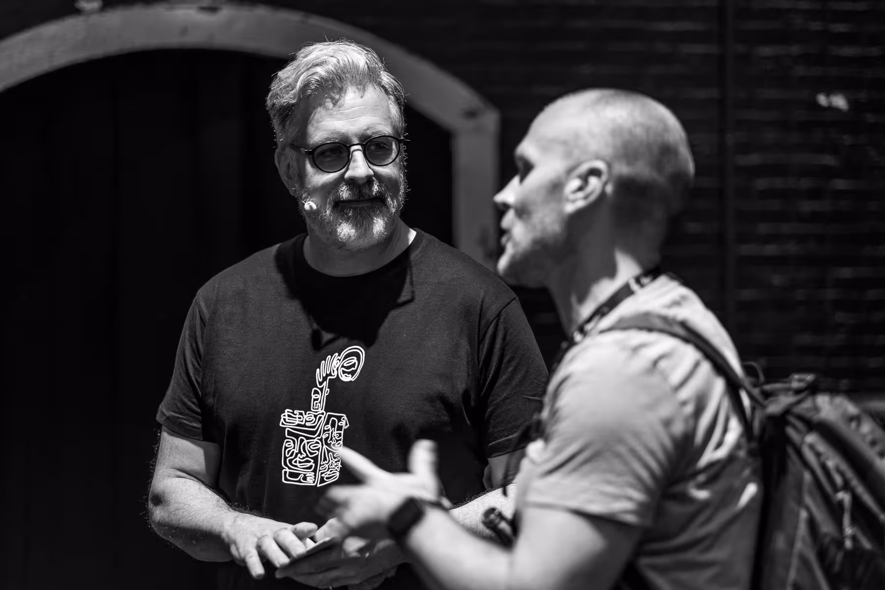 Photo of David de Léon taken at beyond tellerrand in Düsseldorf 2024 by Florian Ziegler