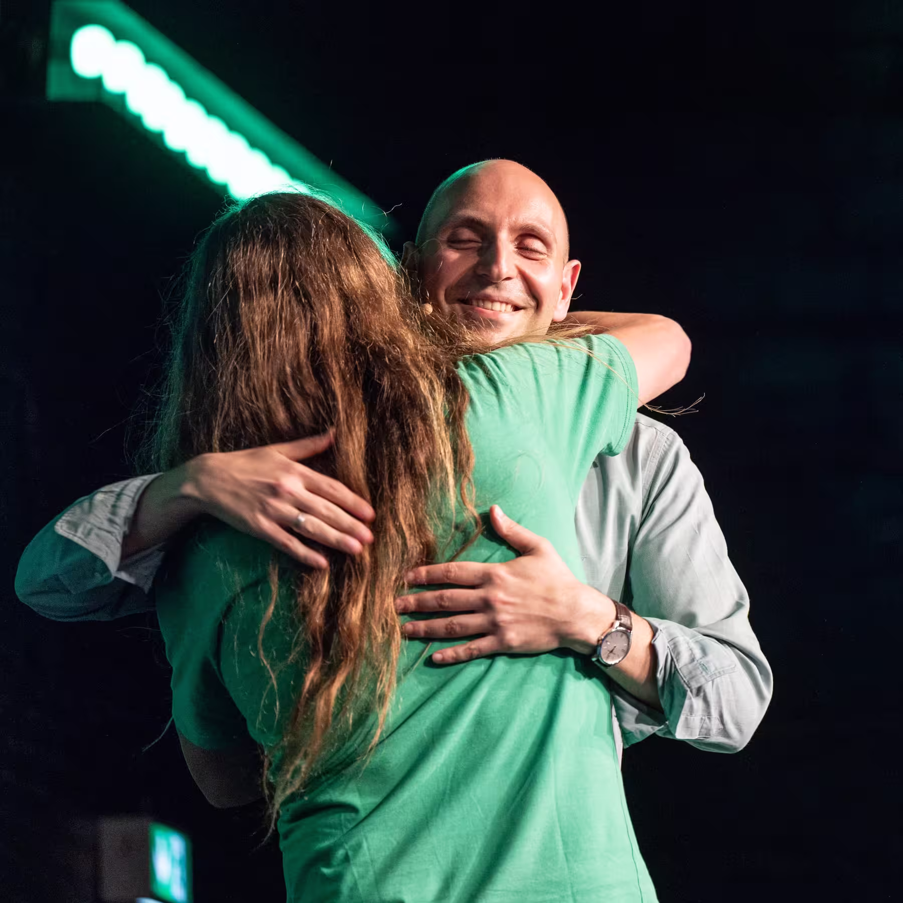 Photo of Vitaly Friedman taken at beyond tellerrand in Düsseldorf 2025 by Martin Kraft