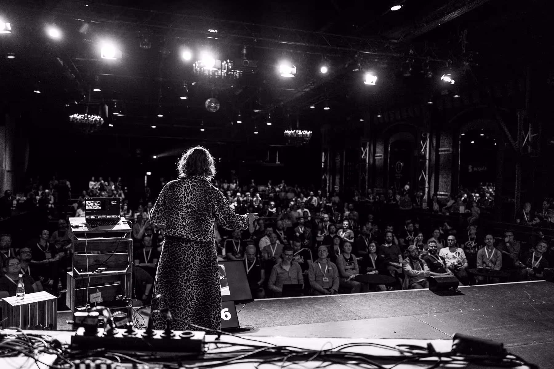 Photo of Amber Case taken at beyond tellerrand in Düsseldorf 2025 by Florian Ziegler