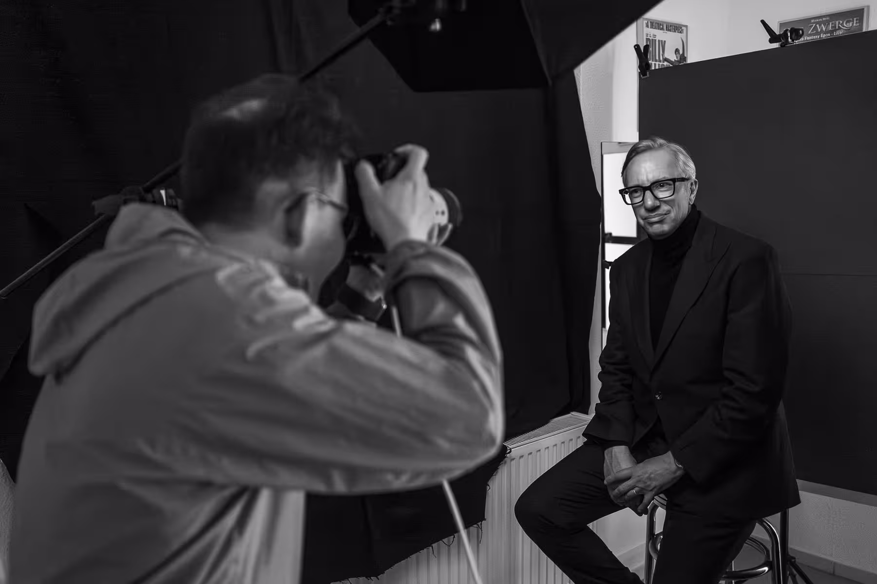 Photo of Brendan Dawes taken at beyond tellerrand in Düsseldorf 2025 by Florian Ziegler