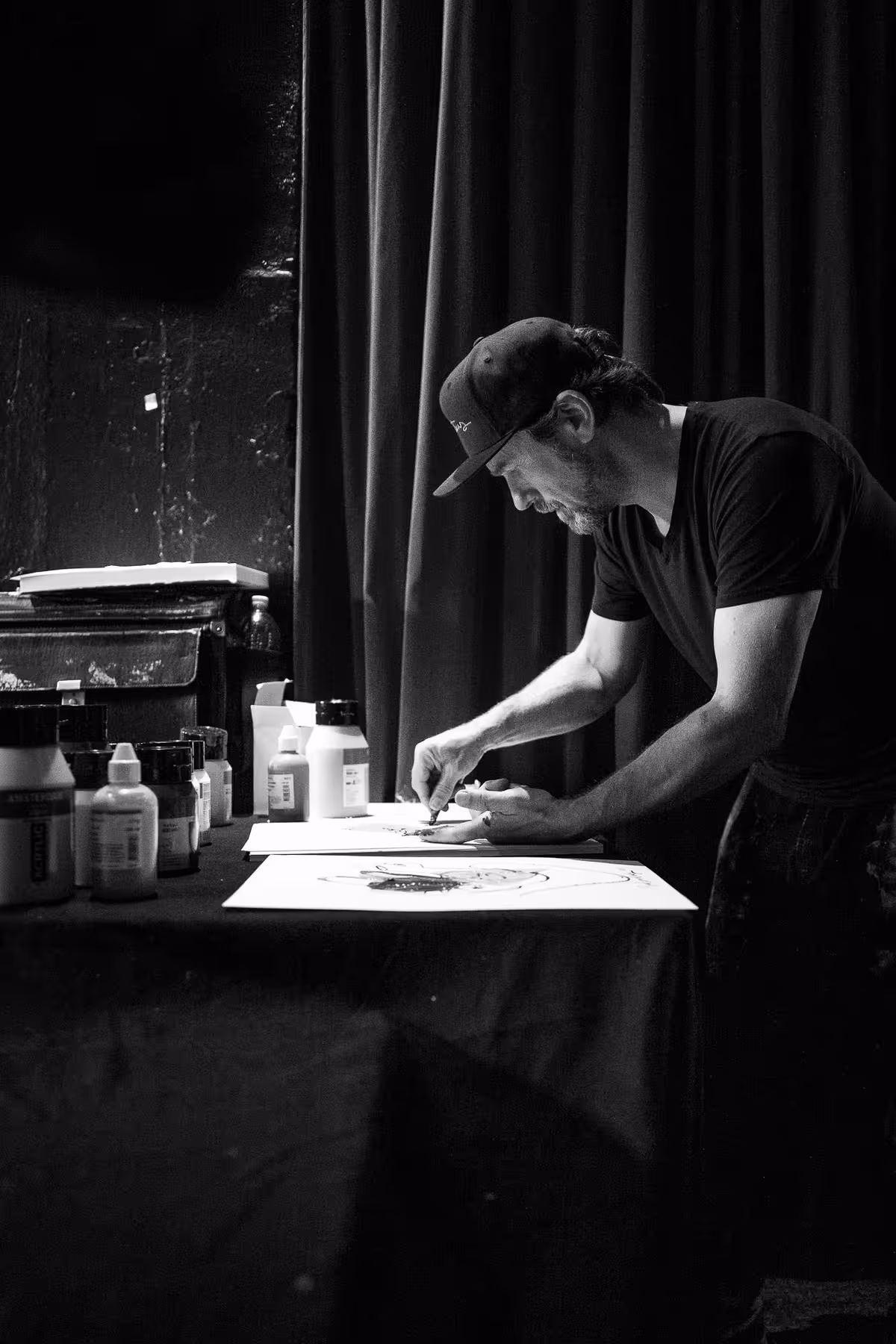 Photo of Niels Kiené taken at beyond tellerrand in Düsseldorf 2025 by Florian Ziegler