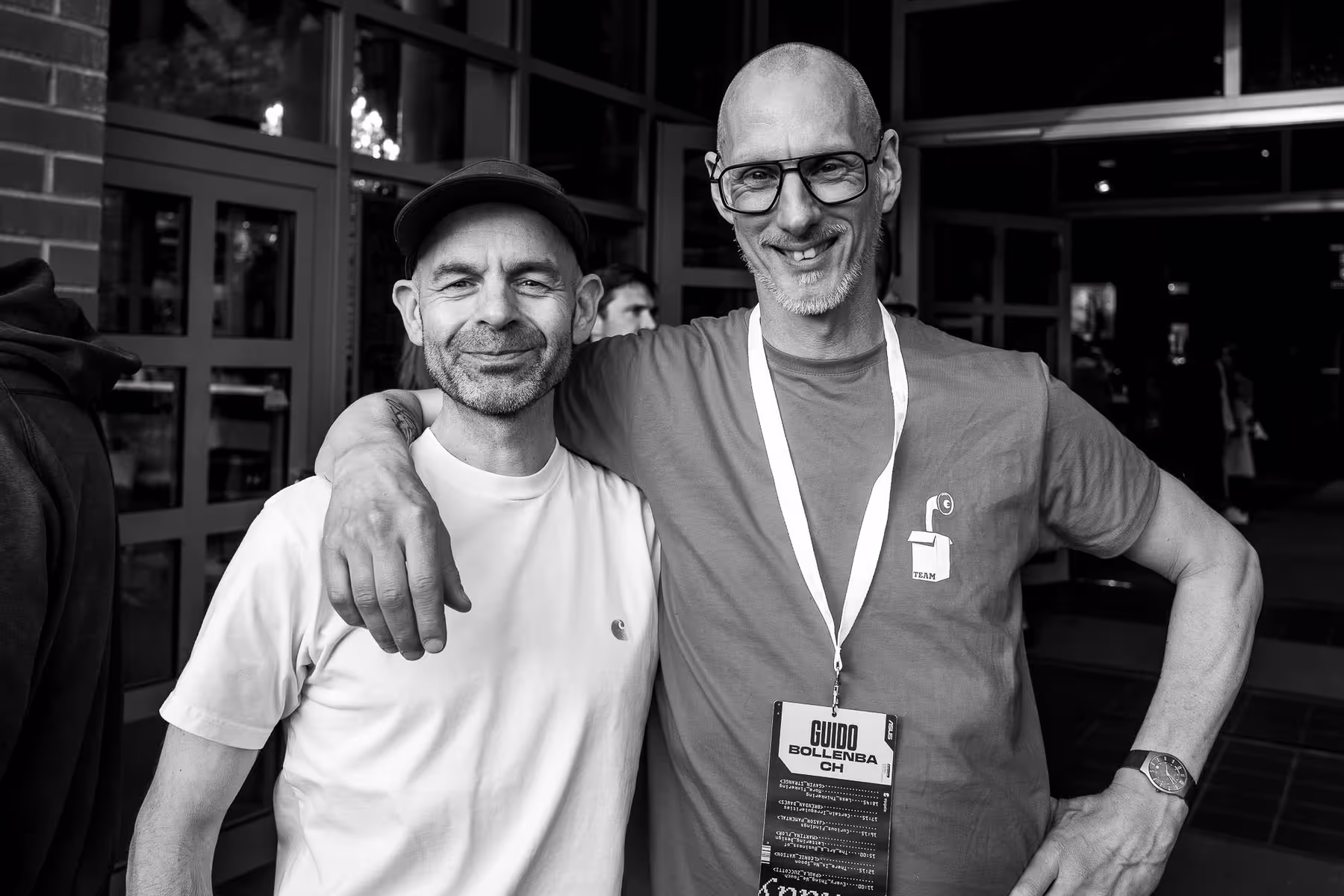 Photo of Rob Draper taken at beyond tellerrand in Düsseldorf 2025 by Florian Ziegler