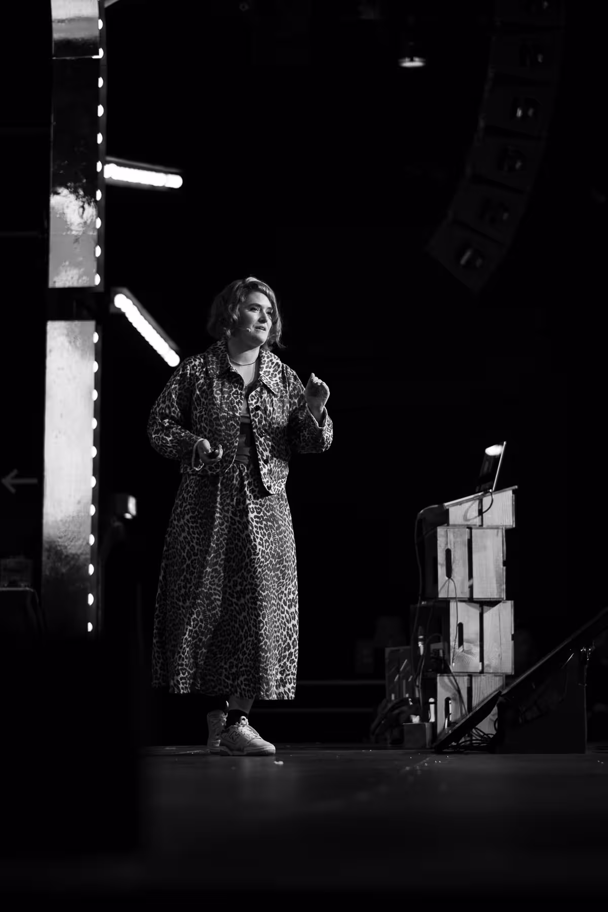 Photo of Amber Case taken at beyond tellerrand in Düsseldorf 2025 by Florian Ziegler