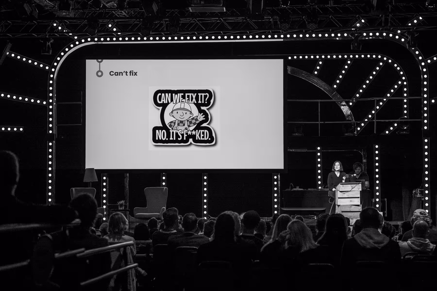 Photo of Léonie Watson taken at beyond tellerrand in Düsseldorf 2025 by Florian Ziegler