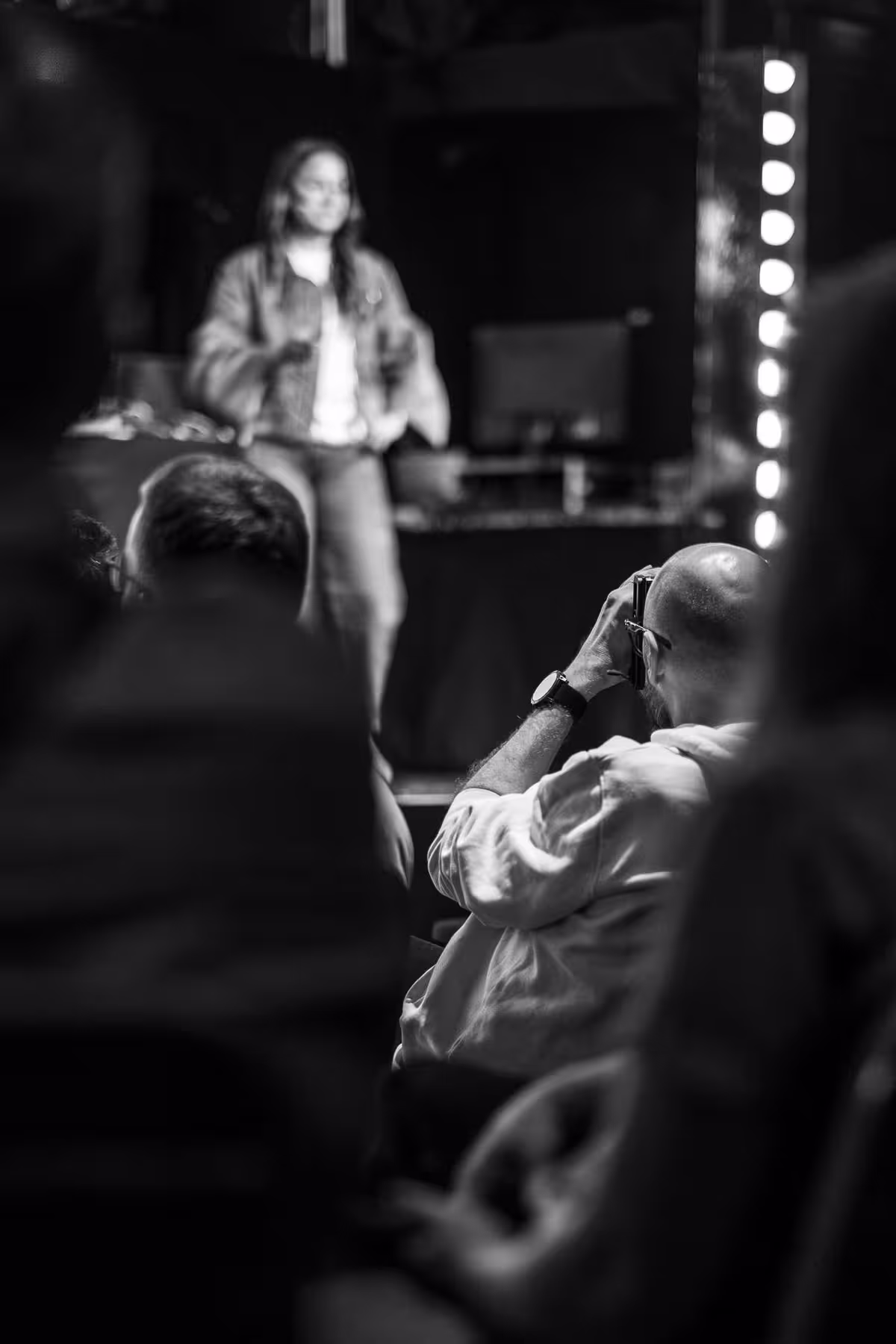 Photo of Paula Zuccotti taken at beyond tellerrand in Düsseldorf 2025 by Florian Ziegler