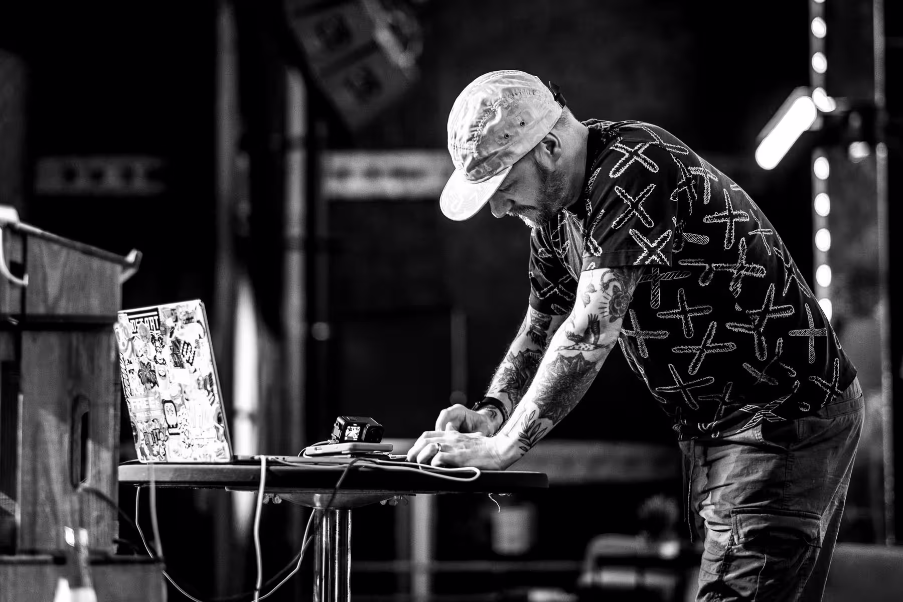 Photo of Gavin Strange taken at beyond tellerrand in Düsseldorf 2025 by Florian Ziegler