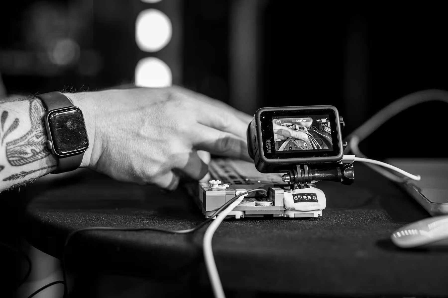 Photo of Gavin Strange taken at beyond tellerrand in Düsseldorf 2025 by Florian Ziegler