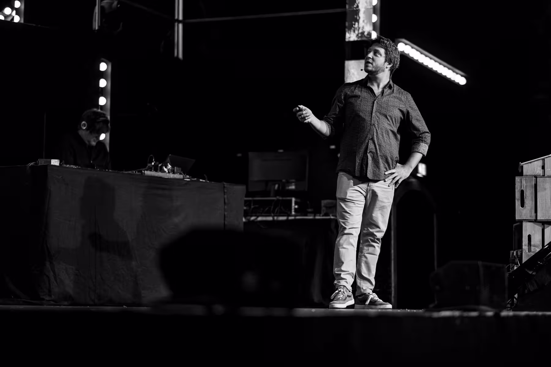 Photo of Gustavo Ferrari taken at beyond tellerrand in Düsseldorf 2025 by Florian Ziegler