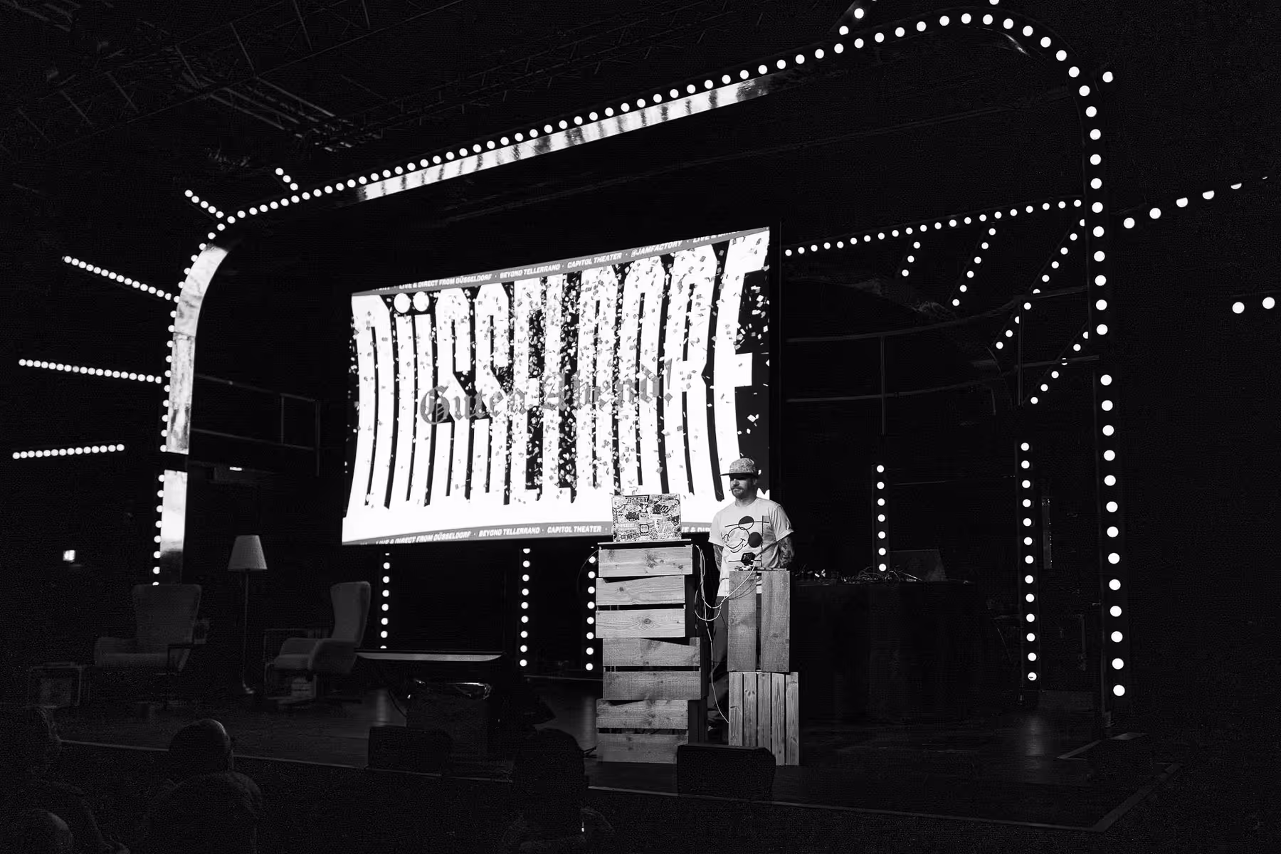 Photo of Gavin Strange taken at beyond tellerrand in Düsseldorf 2025 by Florian Ziegler