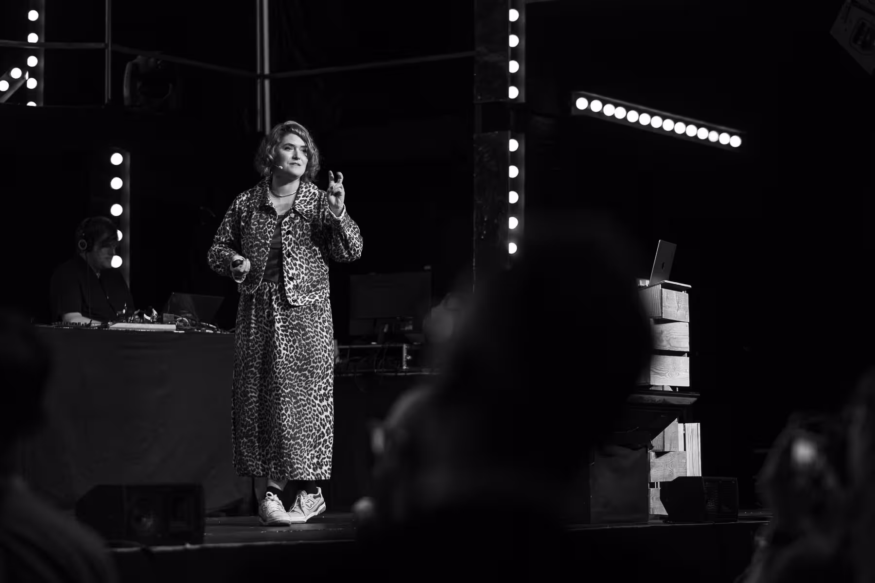 Photo of Amber Case taken at beyond tellerrand in Düsseldorf 2025 by Florian Ziegler