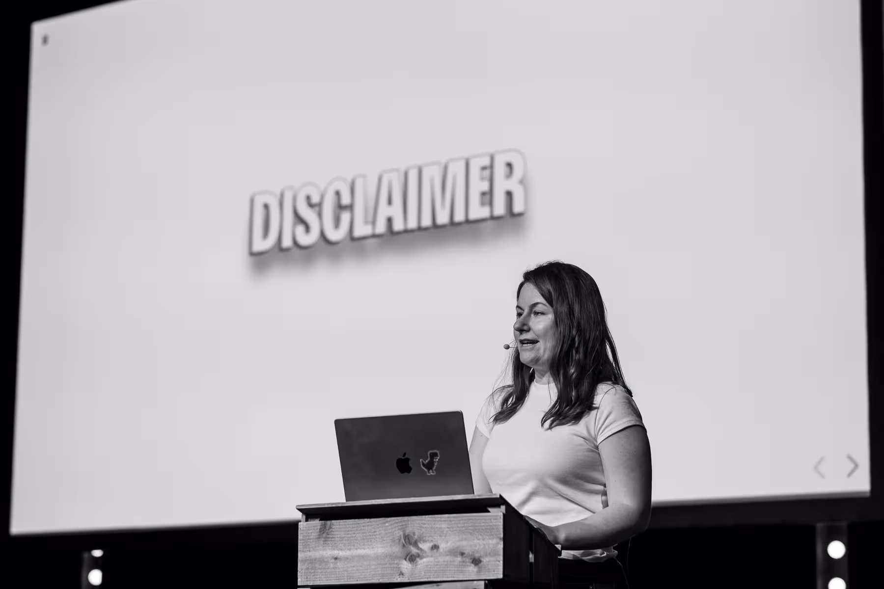 Photo of Cyd Stumpel taken at beyond tellerrand in Düsseldorf 2025 by Florian Ziegler