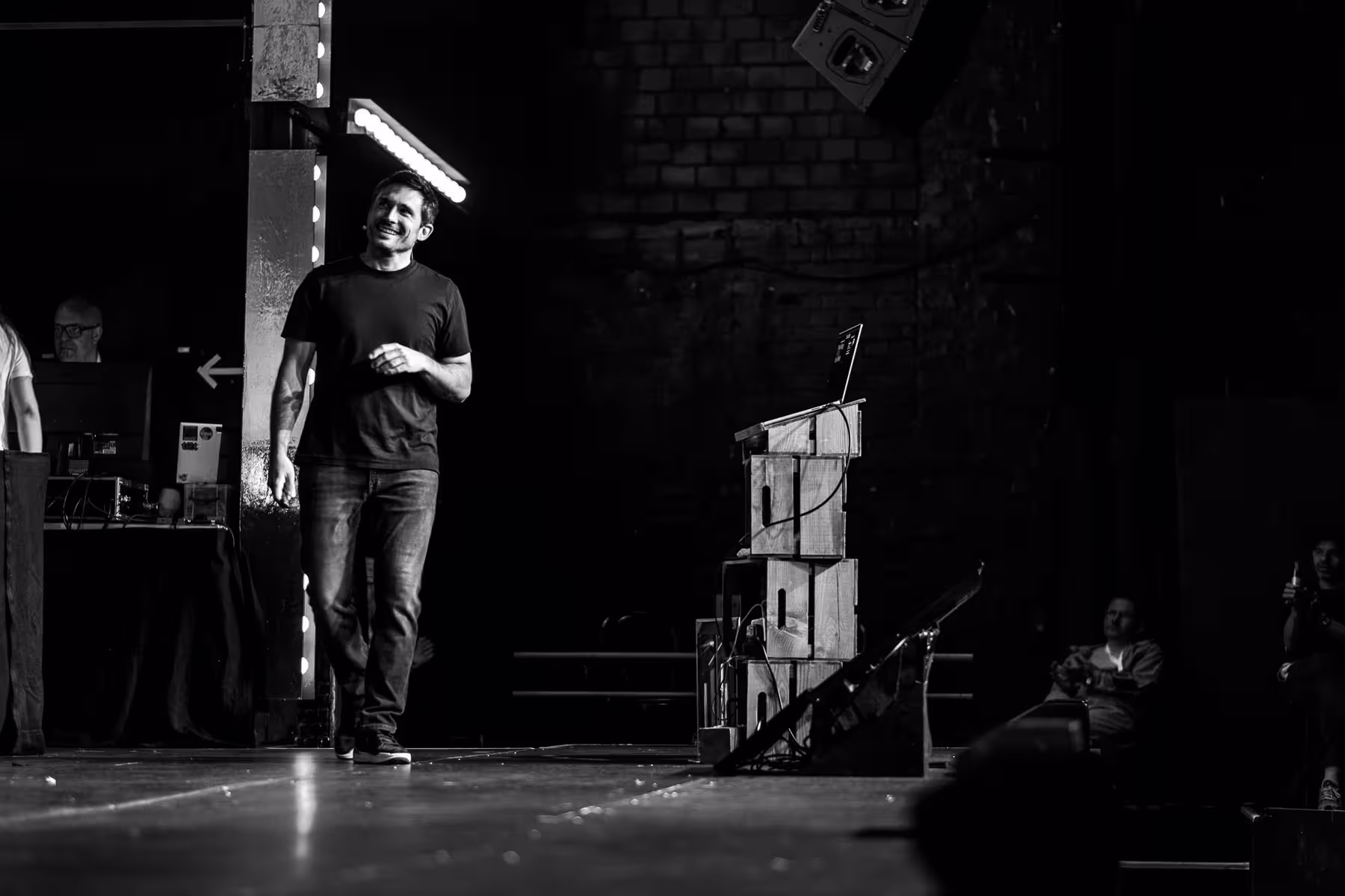 Photo of Matthias Ott taken at beyond tellerrand in Düsseldorf 2025 by Florian Ziegler