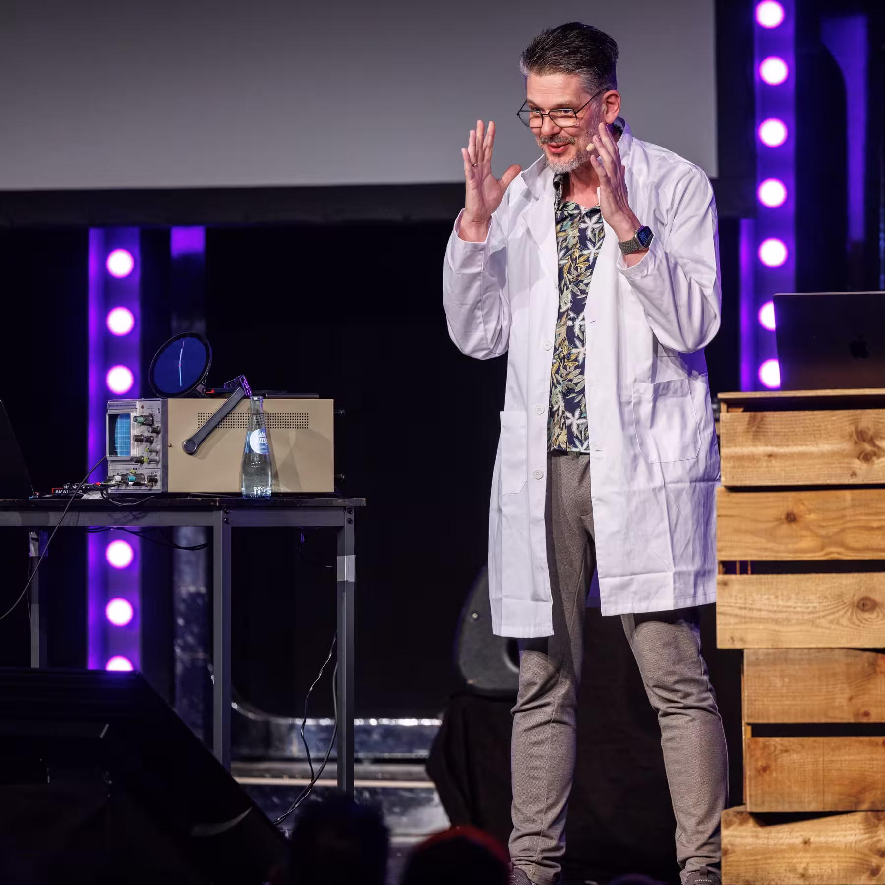 Photo of Niels Leenheer taken at beyond tellerrand in Düsseldorf 2026 by Martin Kraft