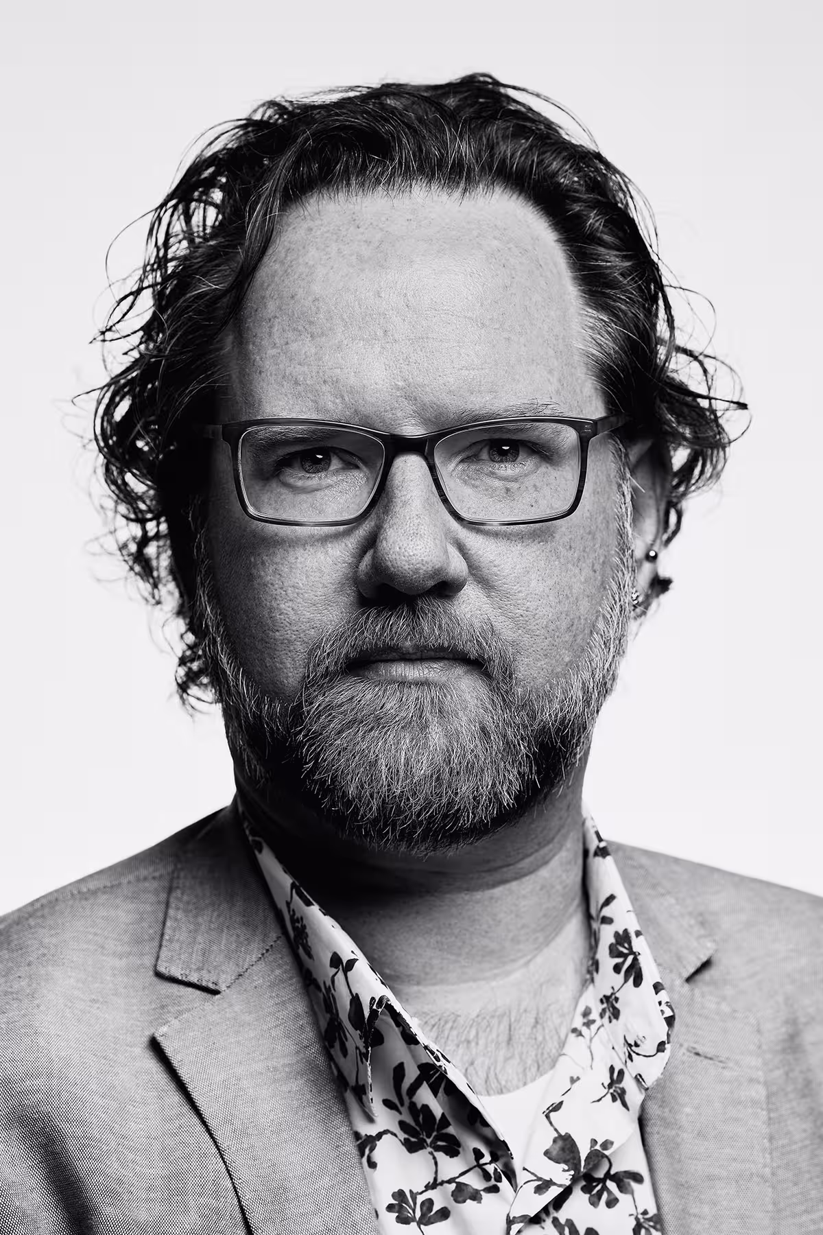 Portrait of Aaron Gustafson taken at beyond tellerrand in Berlin 2019 by Norman Posselt